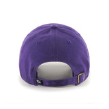 Baltimore Ravens '47 Brand Purple „Clean Up“ verstellbare Strapback-Slouch-Mütze – sportlich