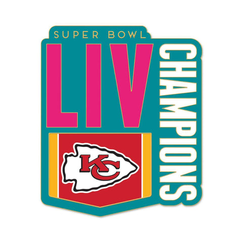 Shop Kansas City Chiefs 2020 Super Bowl LIV Champions WinCraft Metal Lapel Pin - Sporting Up