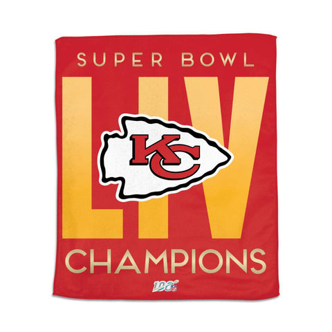 Shop Kansas City Chiefs 2020 Super Bowl LIV Champions WinCraft Spectra Rally Towel - Sporting Up
