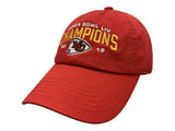 Kansas City Chiefs 2019-2020 Super Bowl LIV Champions Red "Clean Up" Hat Cap - Sporting Up