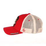 Arizona Wildcats Zephyr Red Tokyodachi Mesh Structured Snapback Hat Cap - Sporting Up