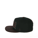 South Florida Bulls Zephyr Dark Green & Gray "Jock" Snapback Flat Bill Hat Cap - Sporting Up