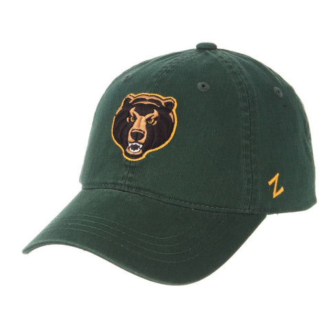 Baylor bears zephyr mörkgrön "stipendium" adj. strapback relax fit hatt keps - sportig upp