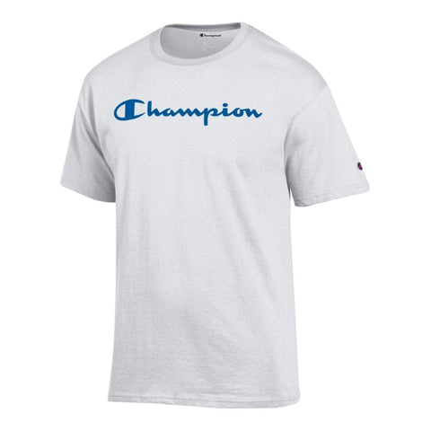 Shop Champion Men's White Classic Short Sleeve Crew T-Shirt - Sporting Up