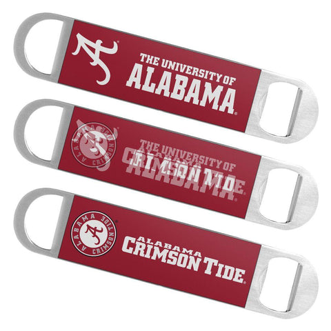 Shop Alabama Crimson Tide Boelter Brands Hologram Logo Metal Bottle Opener Bar Key - Sporting Up