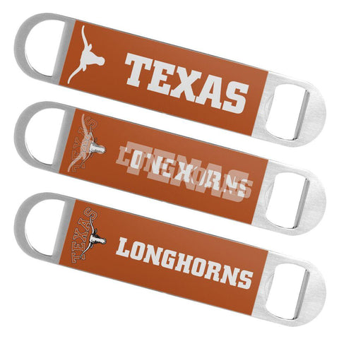 Shop Texas Longhorns Boelter Brands Hologram Logo Metal Bottle Opener Bar Key - Sporting Up