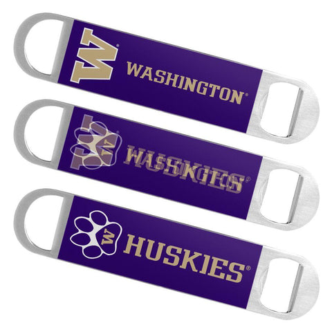 Washington Huskies Boelter Brands Hologramm-Logo Metall-Flaschenöffner Schlüssel – sportlich