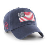 Operation Hat Trick OHT American Flag '47 Navy Clean Up Adj. Strap Hat Cap - Sporting Up
