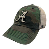 Alabama Crimson Tide '47 Frontline Green Camouflage Mesh Back Adj. Hat Cap - Sporting Up
