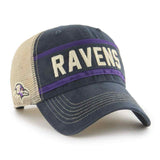 Baltimore Ravens '47 Black Juncture Clean Up Mesh Back Adj. Snapback Hat Cap - Sporting Up
