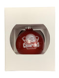 Kansas City Chiefs 2020 Super Bowl LIV Champions Red Glass Ball Tree Ornament - Sporting Up