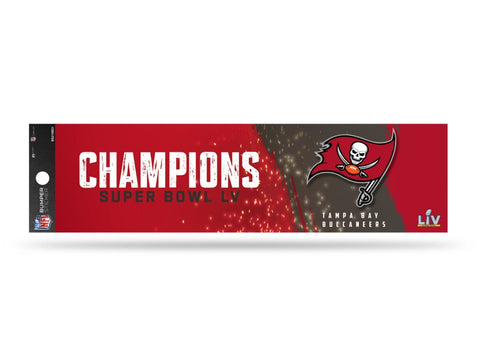 Shop Tampa Bay Buccaneers 2020-2021 Super Bowl LV Champions Bumper Sticker - Sporting Up