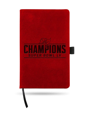 Shop Tampa Bay Buccaneers 2020-2021 Super Bowl LV Champions Laser Engraved Notepad - Sporting Up