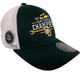 Baylor Bears 2021 NCAA Basketball National Champions Green/White Mesh Hat Cap - Sporting Up