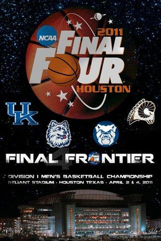 Shop 2011 NCAA Final Four College Basketball Final Frontier Print Poster 24"x36" - Sporting Up
