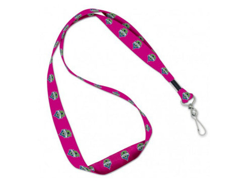 Shop Seattle Sounders FC MLS WinCraft Sports Pink Womens Keychain Lanyard - Sporting Up