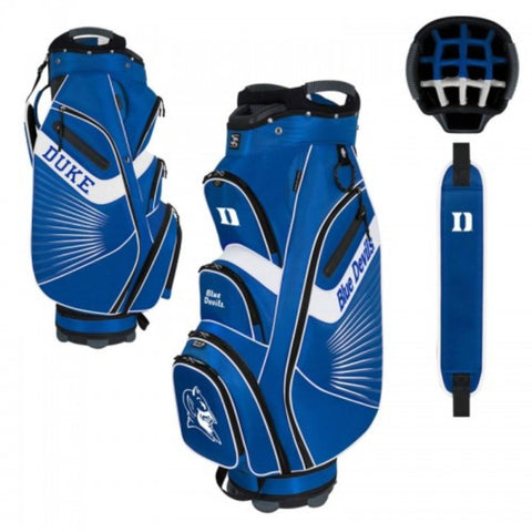 Shop Duke Blue Devils WinCraft "The Bucket II" 14-Way Cooler Cart Golf Bag - Sporting Up