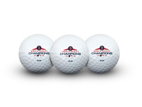 Boston Red Sox 2018 MLB World Series Champions Wincraft Golfball-Set (3er-Pack) – sportlich