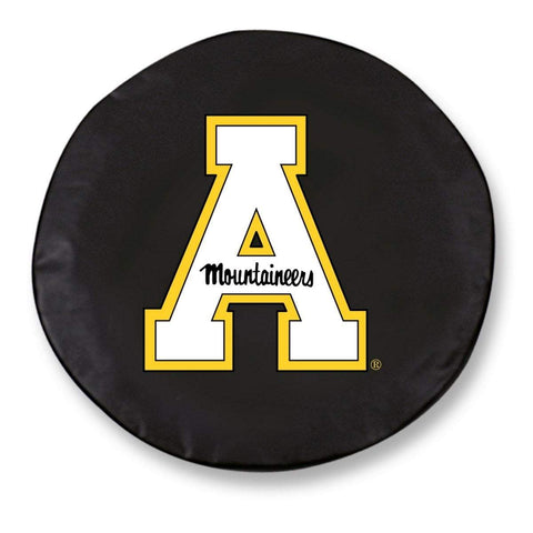 Shop Appalachian State Mountaineers HBS Black Fitted Car Tire Cover - Sporting Up