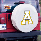 Appalachian State Mountaineers HBS Housse de pneu de voiture blanche équipée – Sporting Up