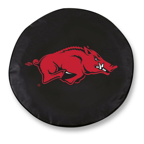 Shop Arkansas Razorbacks HBS Black Vinyl Fitted Spare Car Tire Cover - Sporting Up