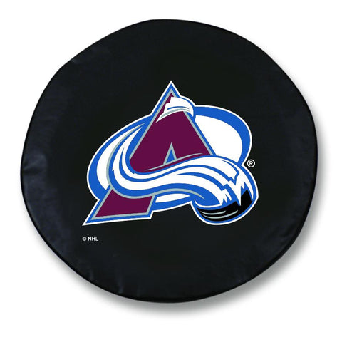 Shop Colorado Avalanche HBS Black Vinyl Fitted Spare Car Tire Cover - Sporting Up