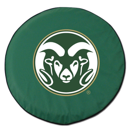Colorado State Rams HBS Ersatzreifenabdeckung aus grünem Vinyl – sportlich