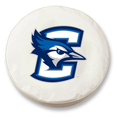 Shop Creighton Bluejays HBS White Vinyl Fitted Spare Car Tire Cover - Sporting Up