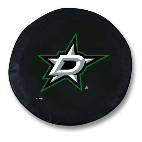 Dallas stars hbs cubierta de neumático de repuesto equipada con vinilo negro - sporting up
