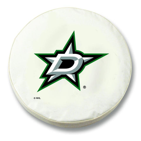 Shop Dallas Stars HBS White Vinyl Fitted Spare Car Tire Cover - Sporting Up