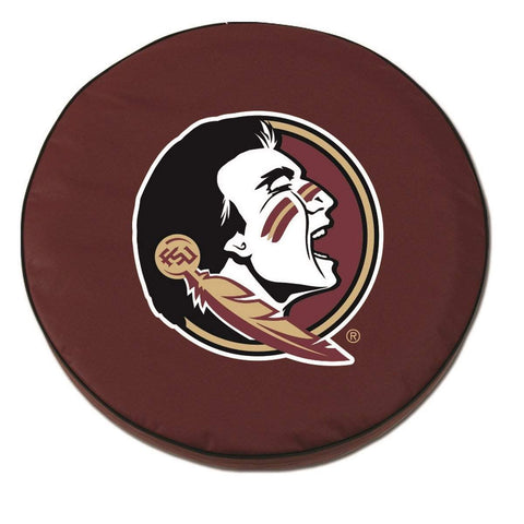 Florida State Seminoles HBS Head Red Fitted Car Tire Cover - Sporting Up