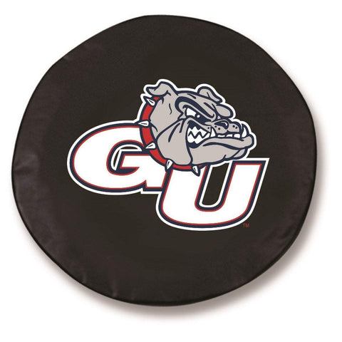 Shop Gonzaga Bulldogs HBS Black Vinyl Fitted Spare Car Tire Cover - Sporting Up