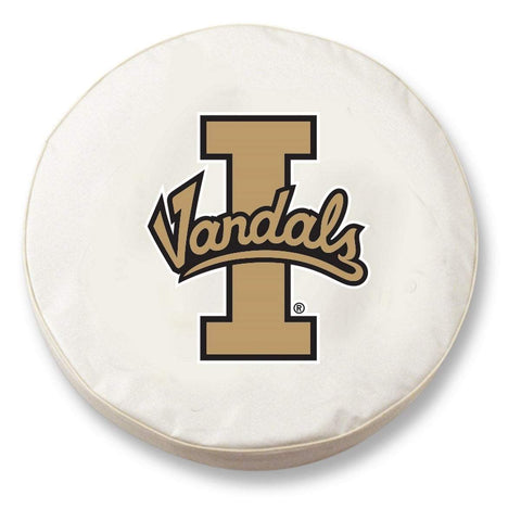 Shop Idaho Vandals HBS White Vinyl Fitted Spare Car Tire Cover - Sporting Up