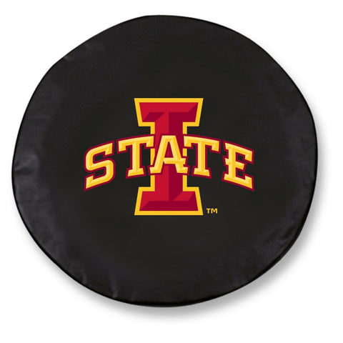Shop Iowa State Cyclones HBS Black Vinyl Fitted Spare Car Tire Cover - Sporting Up