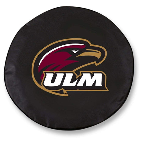 Shop ULM Warhawks HBS Black Vinyl Fitted Spare Car Tire Cover - Sporting Up