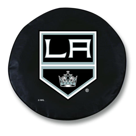 Achetez la housse de pneu de rechange équipée en vinyle noir HBS des Kings de Los Angeles - Sporting Up