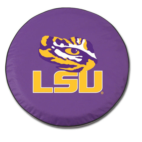 Shop LSU Tigers HBS Purple Vinyl Fitted Spare Car Tire Cover - Sporting Up