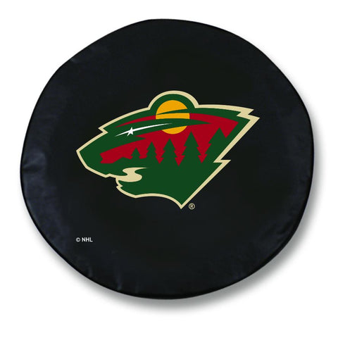 Shop Minnesota Wild HBS Black Vinyl Fitted Spare Car Tire Cover - Sporting Up