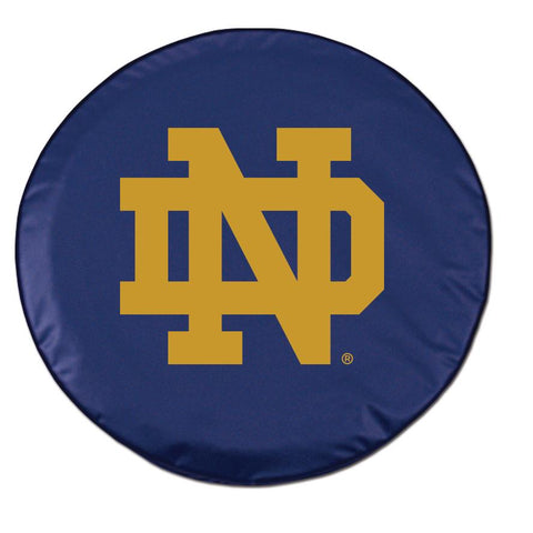 Notre Dame Fighting Irish HBS Navy "ND" Fitted Car Tire Cover - Sporting Up