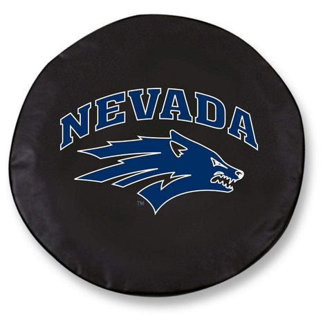 Shoppen Sie die passende Ersatzreifenabdeckung aus schwarzem Vinyl für den Nevada Wolfpack HBS – sportlich