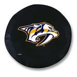 Nashville Predators HBS Black Vinyl Fitted Spare Car Tire Cover - Sporting Up