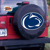 Penn state nittany lions hbs cubierta de neumático de coche equipada con vinilo negro - sporting up
