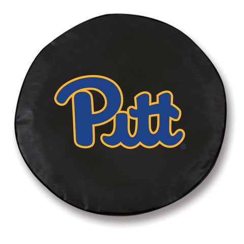 Pittsburgh Panthers HBS Ersatzreifenabdeckung aus schwarzem Vinyl – sportlich
