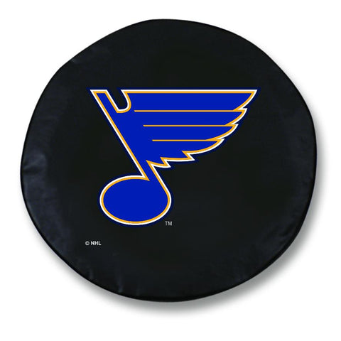 Shop St. Louis Blues HBS Black Vinyl Fitted Spare Car Tire Cover - Sporting Up