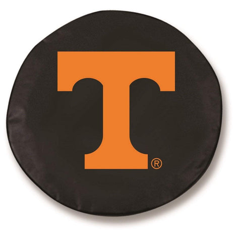 Shop Tennessee Volunteers HBS Black Vinyl Fitted Spare Car Tire Cover - Sporting Up