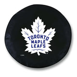 Toronto Maple Leafs HBS Black Vinyl Fitted Spare Car Tire Cover - Sporting Up
