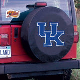 Kentucky Wildcats Cat Housse de pneu de voiture de secours en vinyle noir – Sporting Up