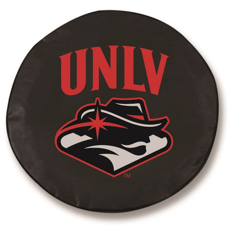 Shop UNLV Rebels HBS Black Vinyl Fitted Spare Car Tire Cover - Sporting Up