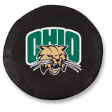 Ohio Bobcats HBS Black Vinyl Fitted Spare Car Tire Cover - Sporting Up