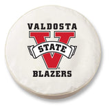 Valdosta State Blazers HBS Autoreifenabdeckung aus weißem Vinyl – sportlich